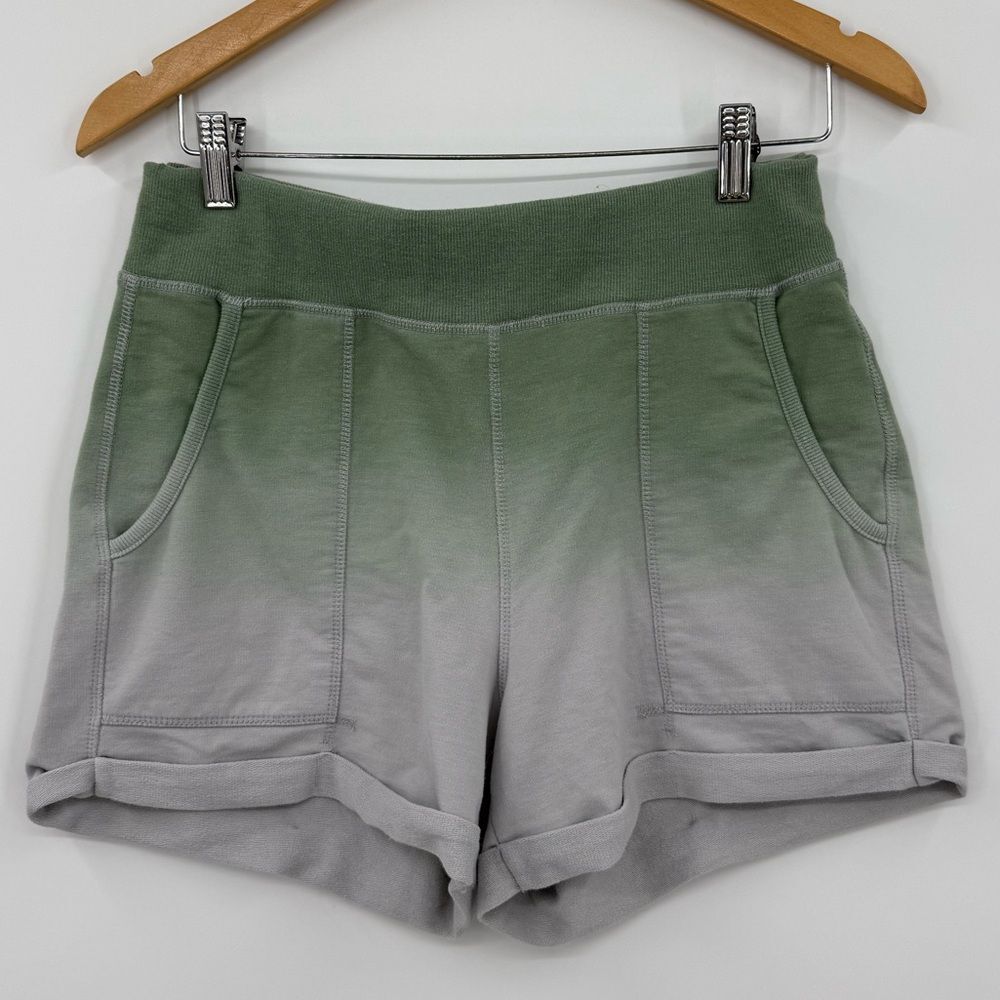 Sundays Isabelle Sweat Shorts in Aquafoam Dip Dye | Size 1 (Small)